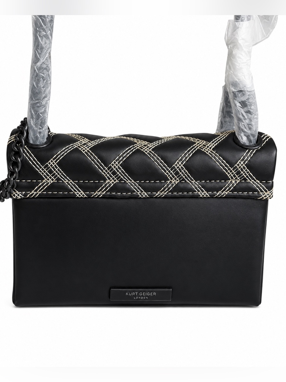 NWOT Kurt Geiger Kensington Quilted Crossbody Bag - Picture 2 of 3